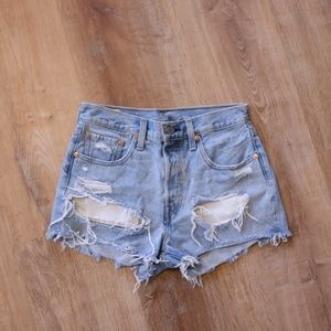 501 Levi's Denim Shorts